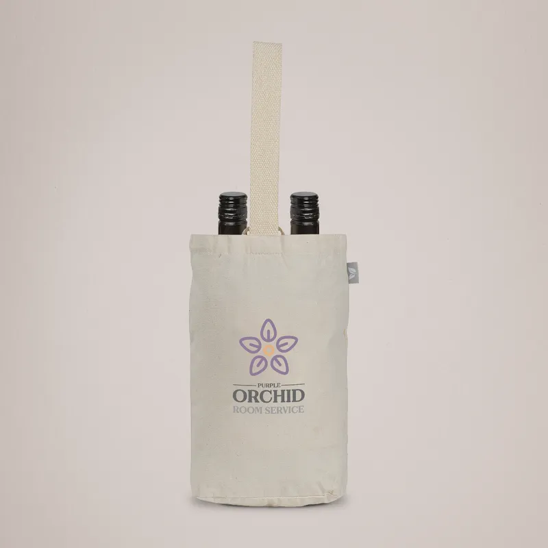 Custom Printed Wine Tote Bag
