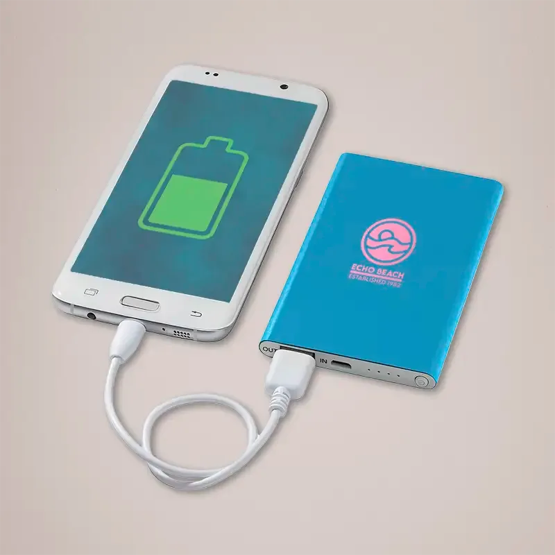 Branded Charger - Light Blue