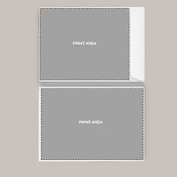 C5 Envelope without window - Print area Thumbnail