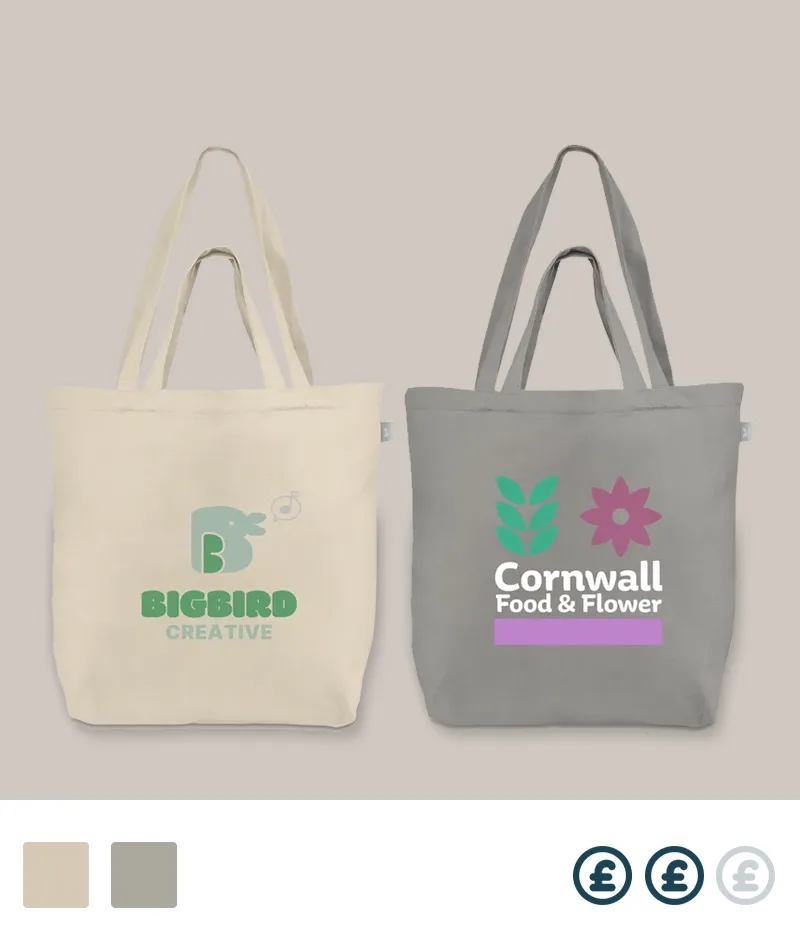 Double Handled Custom Tote Bags