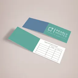 Folded Appointment Cards Thumbnail