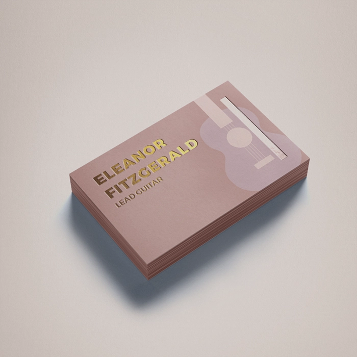 Gold Foil Business Cards