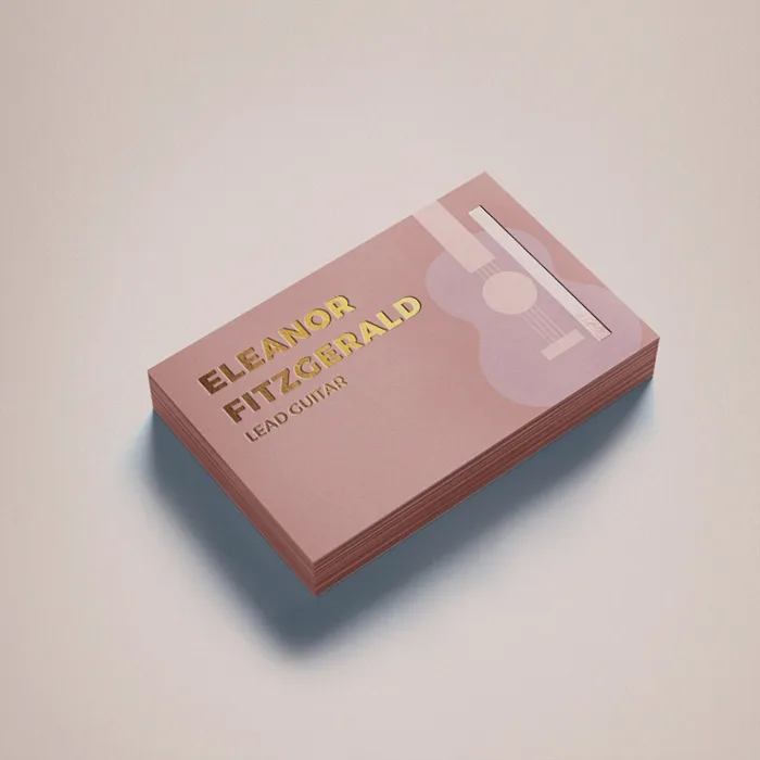 Gold Foil Business Cards