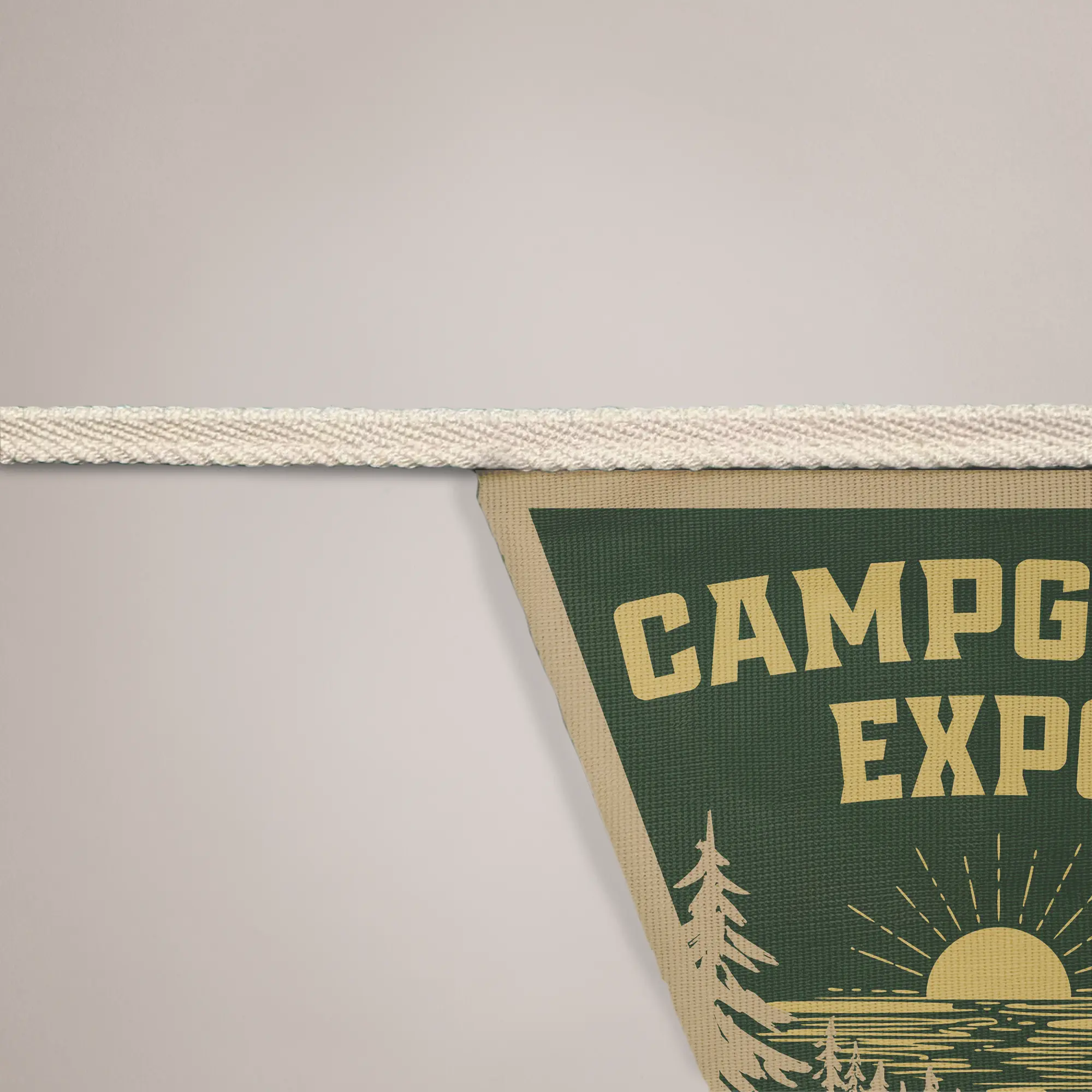 Custom Bunting - Close Up
