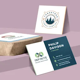 Triple Layered Business Cards Thumbnail