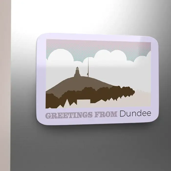 Magnetic postcards