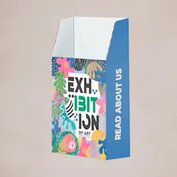 Cardboard Leaflet Stand Thumbnail