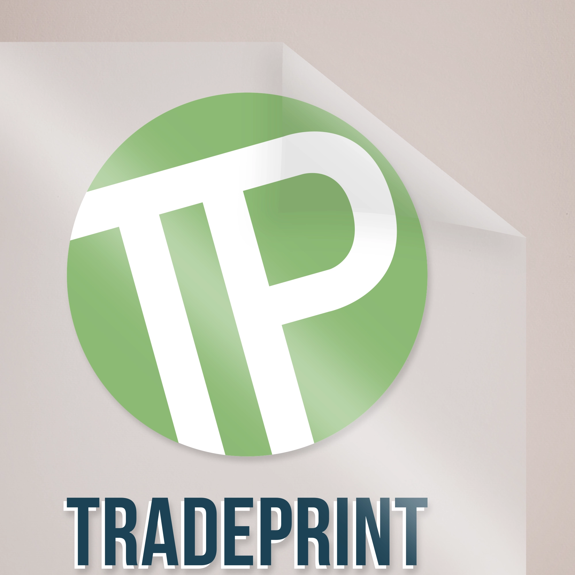Transparent Sticker with selective White - Window