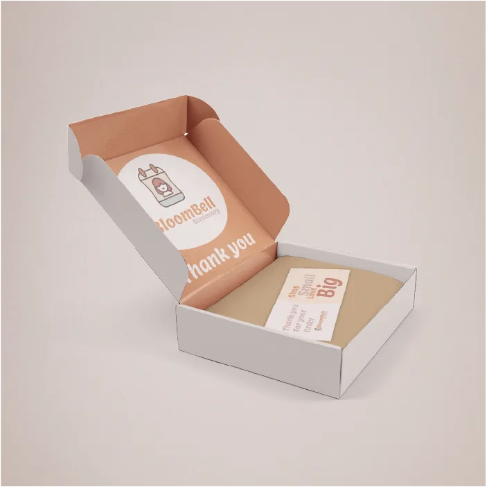 Branded packaging for brand recognition and consistency