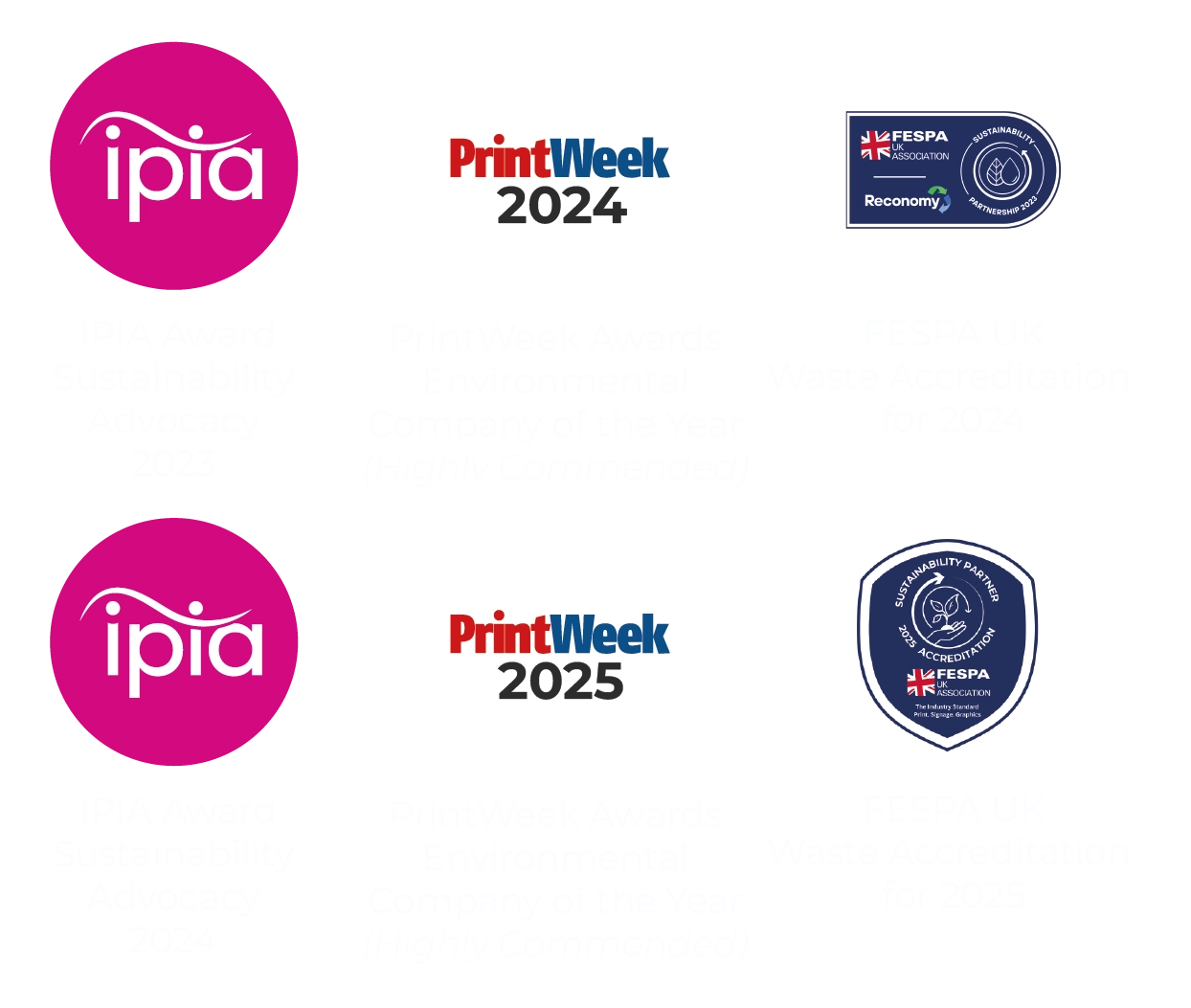 Tradeprint IPIA PrintWeek FESPA UK PrintGreen Accreditation Sustainability 