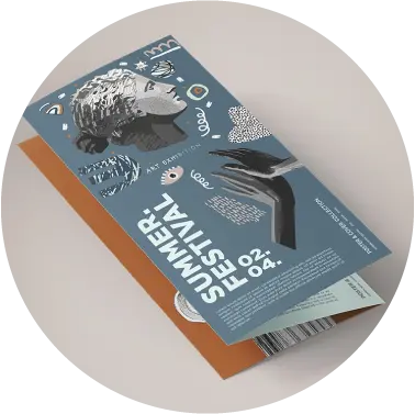 Direct-mail-Folded Leaflets