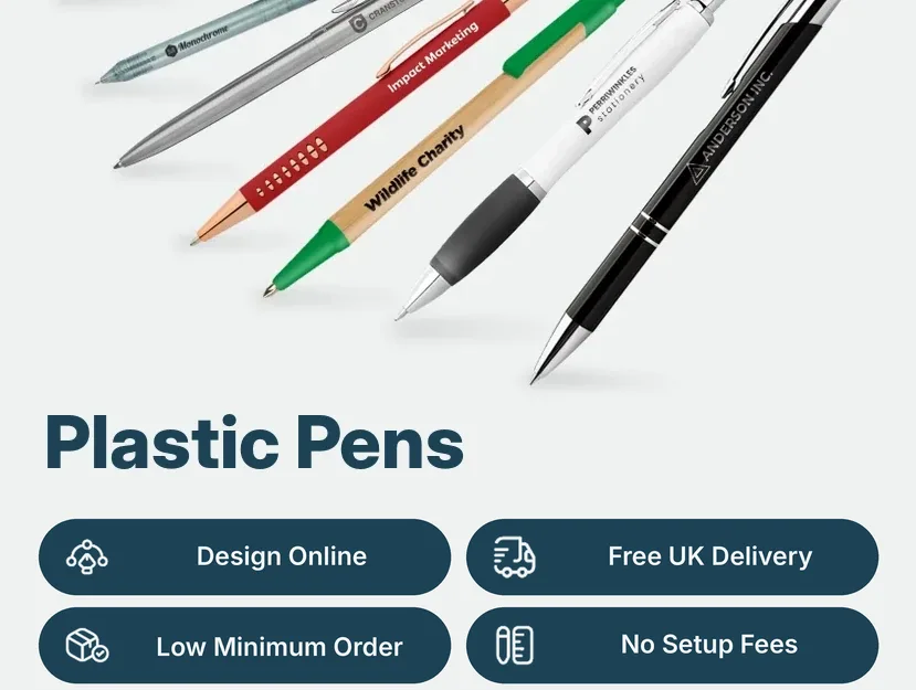 Plastic pens