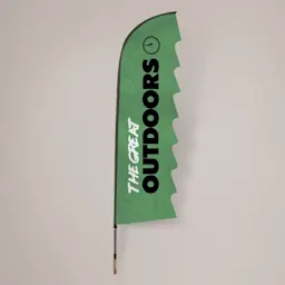 Printed Festival Flags - Wave Thumbnail