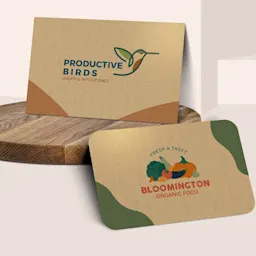 Kraft Business Cards Thumbnail