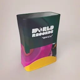 Rectangular Fabric Counter Stand Thumbnail