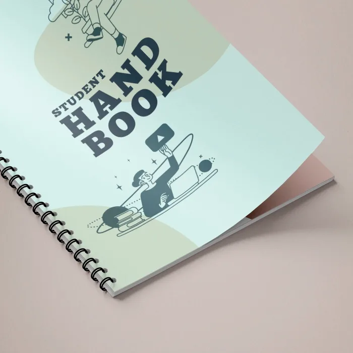 A6 wiro bound booklets