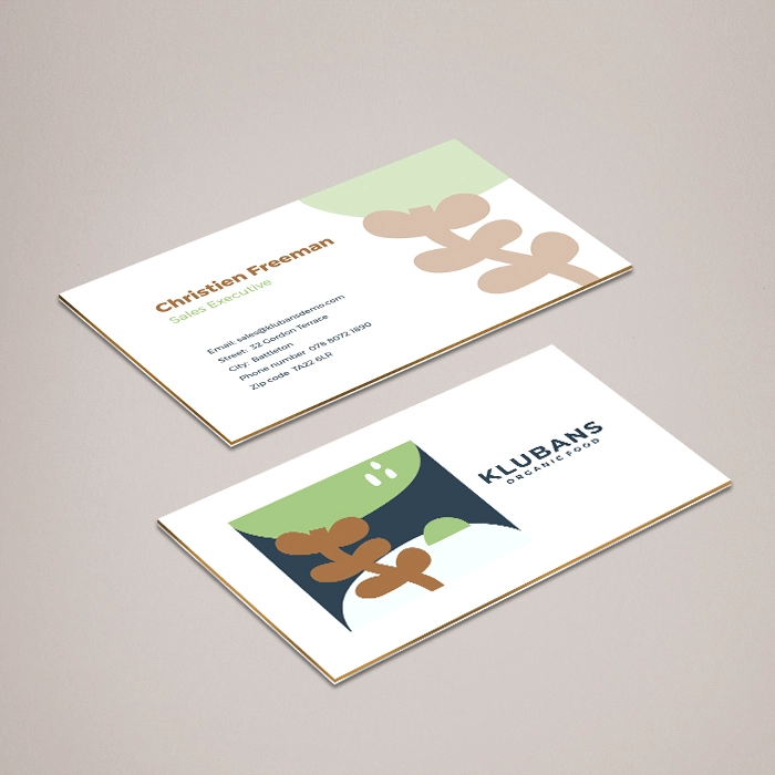 Triple Layered Business Cards