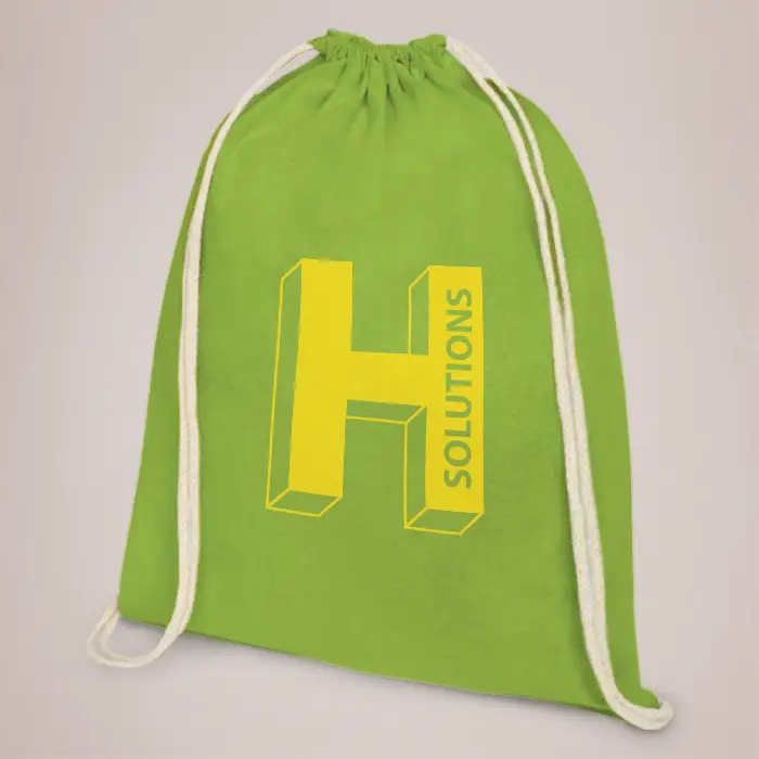 Oregon 100 g/m² Cotton 5L Drawstring Backpack