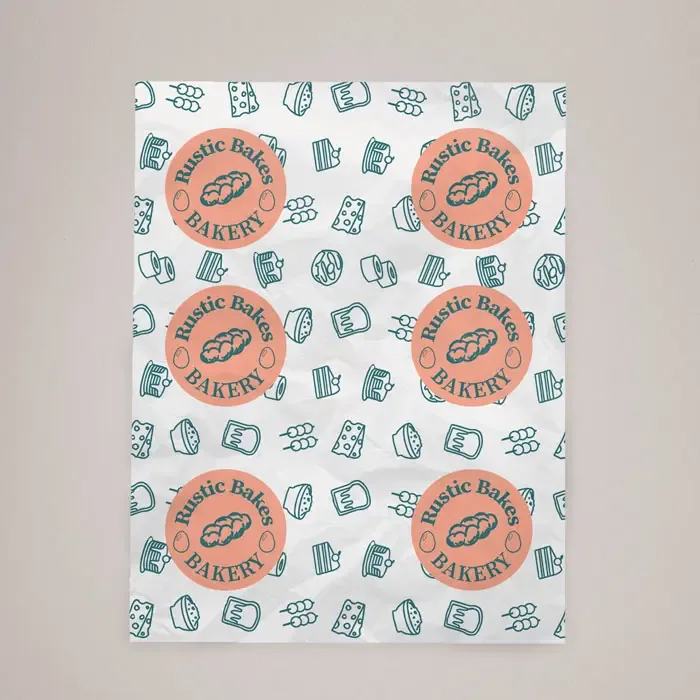 Custom Food Wrapping Paper