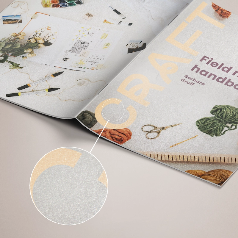 300gsm Pearl Icewhite Cover Material
