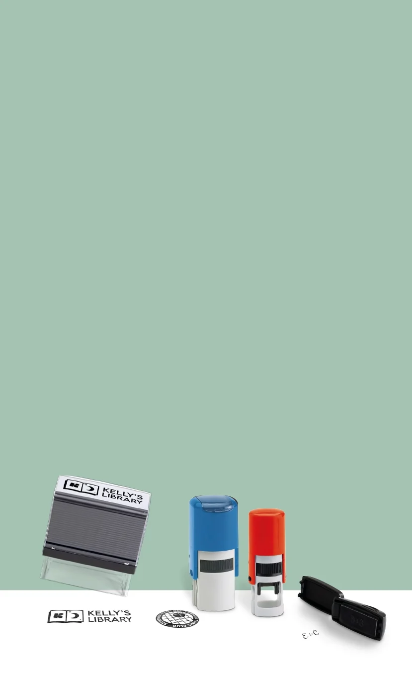 Branded stamps - self-inking