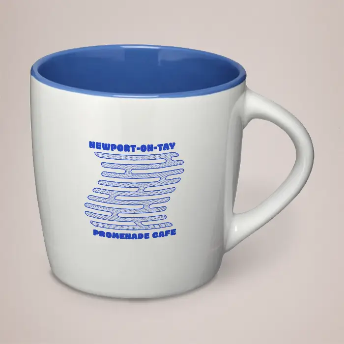 Custom Mugs - Aztec Blue Mug