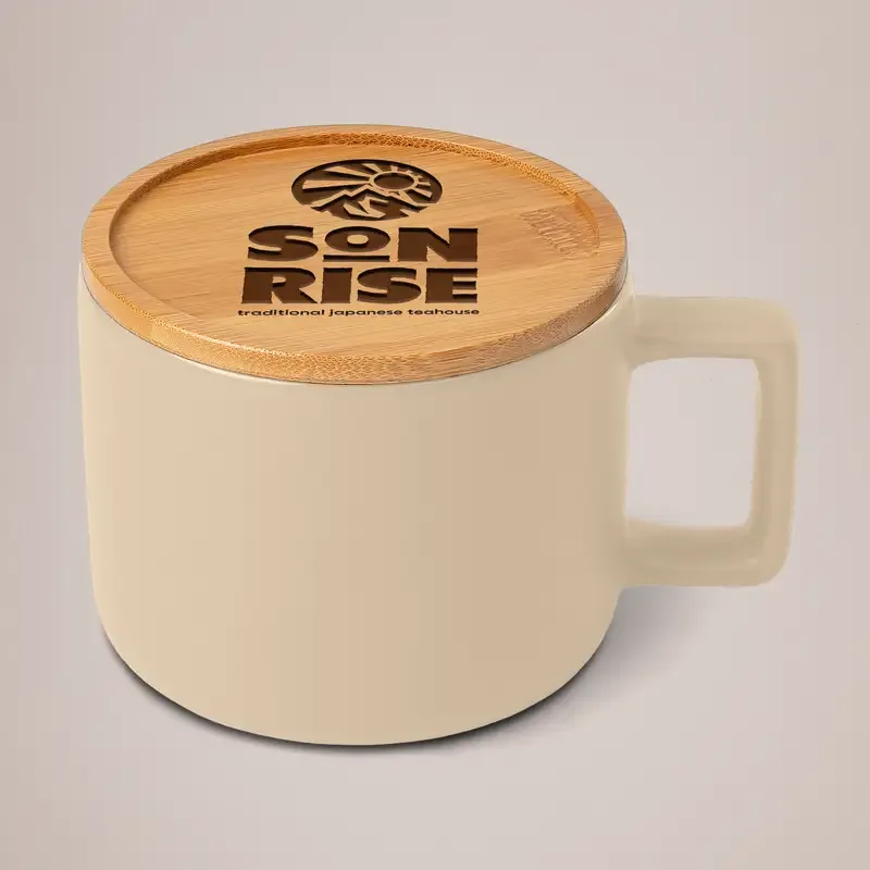 Custom Printed Mugs - Cream