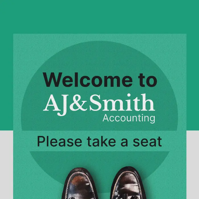 Floor sticker downloadable marketing tools