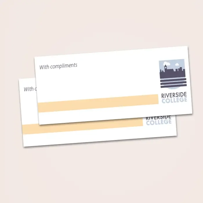 Compliment slips