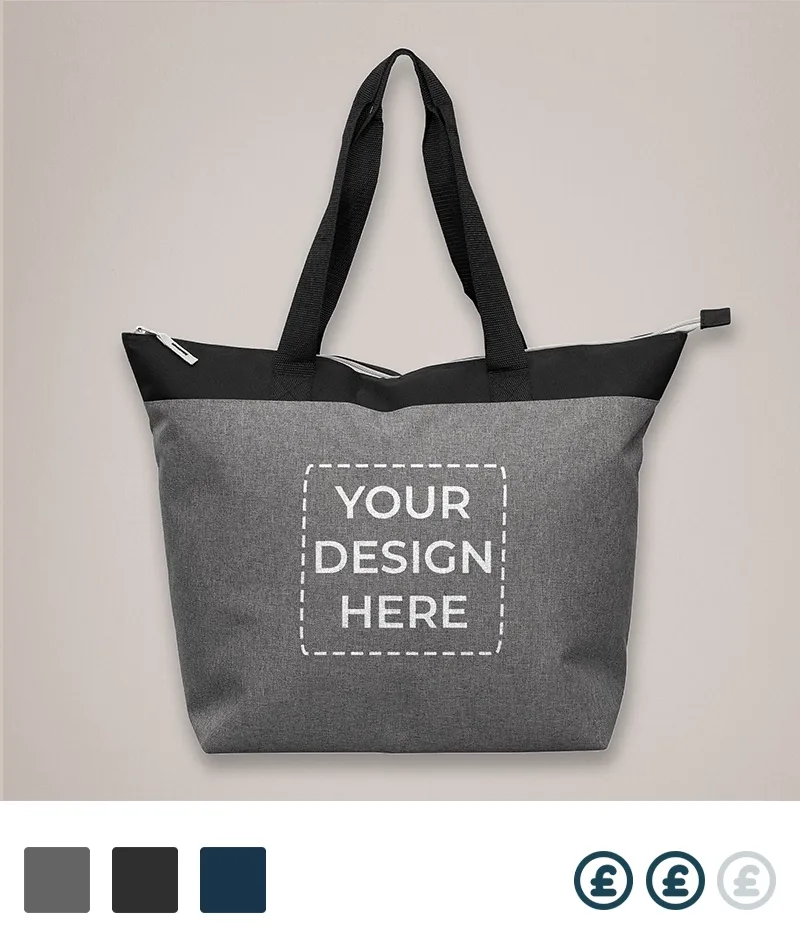 Brandable zipped cooler
