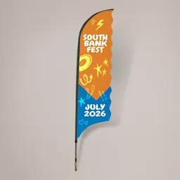 Printed Festival Flags - Tempo Thumbnail