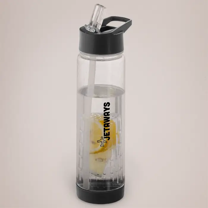 Black Fruit Infuser Sport Bottle
