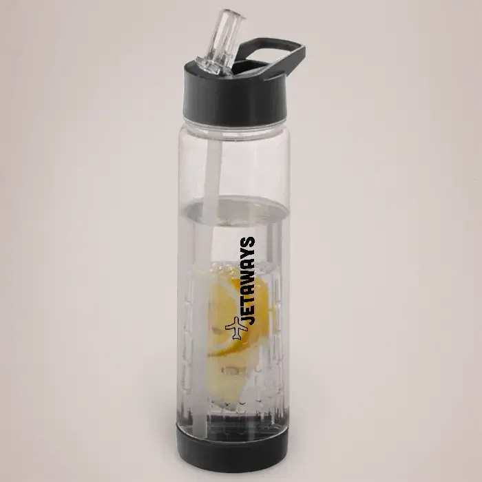 Black Fruit Infuser Sport Bottle