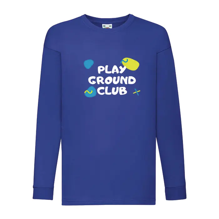 Design your own long sleeved custom t shirts for children