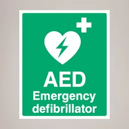 Emergency Defibrillator Safety Signage Thumbnail