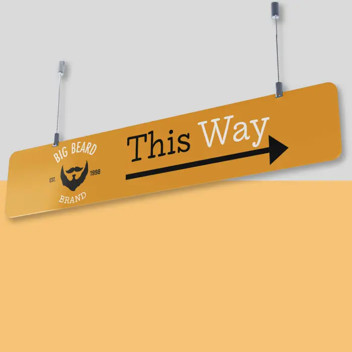 Sign printing downloadable marketing tools