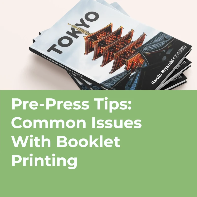 Common issues with book printing