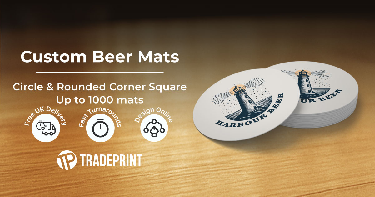 Beer Mat Printing | Tradeprint