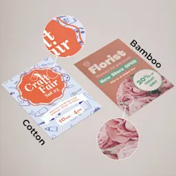 Woven Bamboo and Uncoated Cotton Flyers Thumbnail
