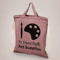 Pheebs 150 g/m² 6L Recycled Drawstring Backpack Thumbnail