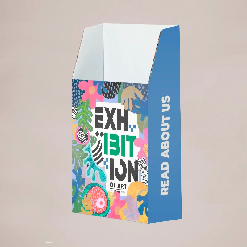 Printed cardboard Leaflet Display