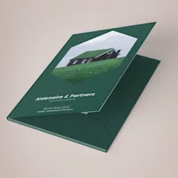 Custom A4 presentation folder Thumbnail