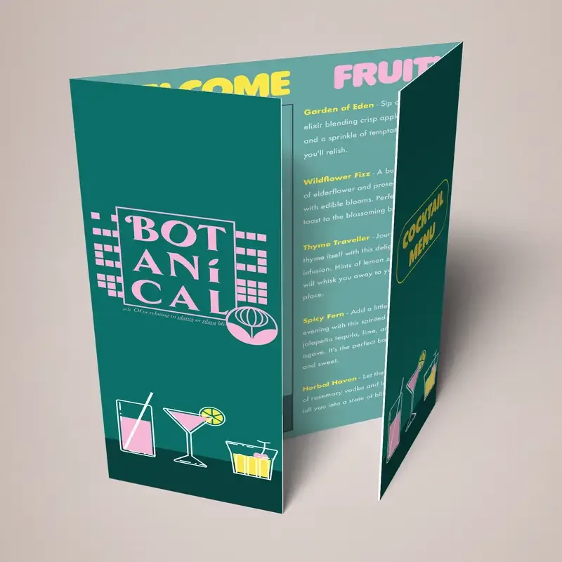 Gate Fold Menus