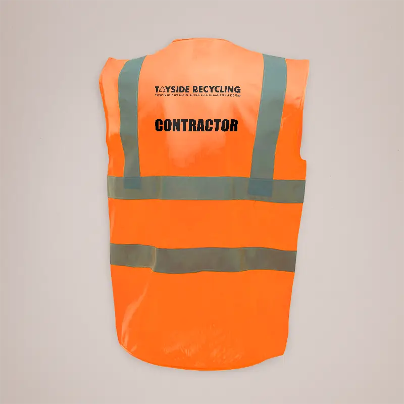 Printed Hi-Vis Safety Vests
