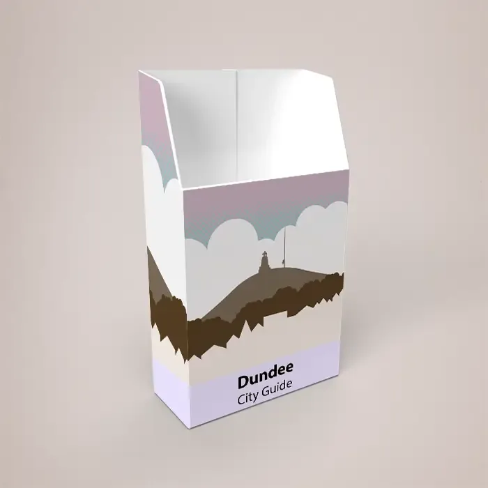 Cardboard Leaflet Stand