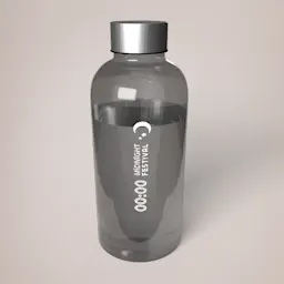 Black Spring 600ml Tritan™ Water Bottle Thumbnail
