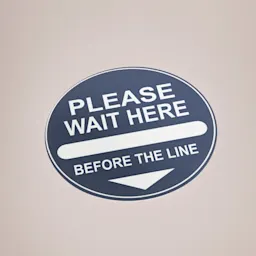 Customised Vinyl floor stickers Thumbnail