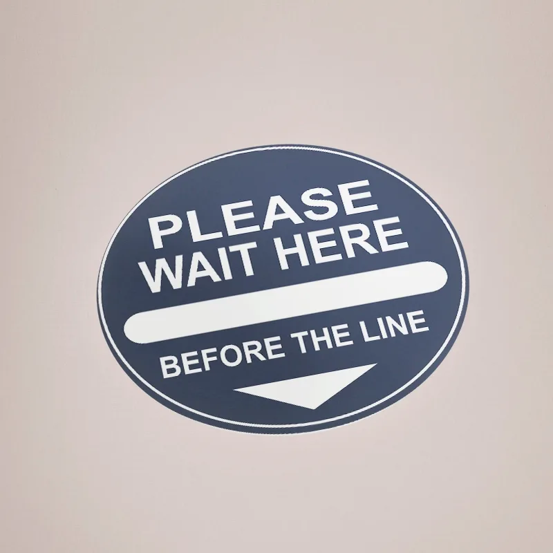Customised Vinyl floor stickers