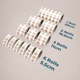 Jar Labels on a Roll Label Sizes Thumbnail