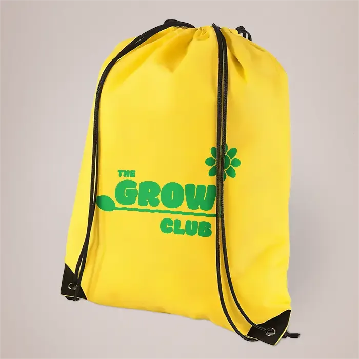 Evergreen Non-woven Drawstring Backpack